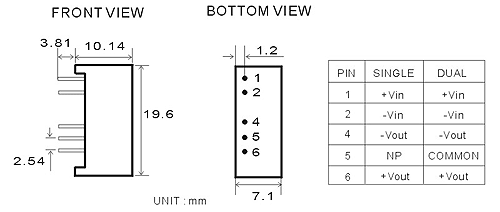 07-2-UP-2W-DIMENSIONS